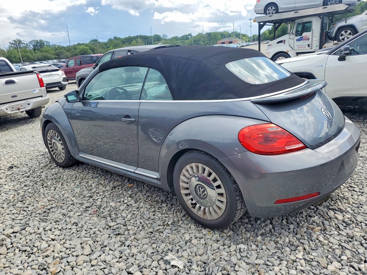 2014 Volkswagen Beetle Серебряный vin: 3VW5P7AT7EM802744