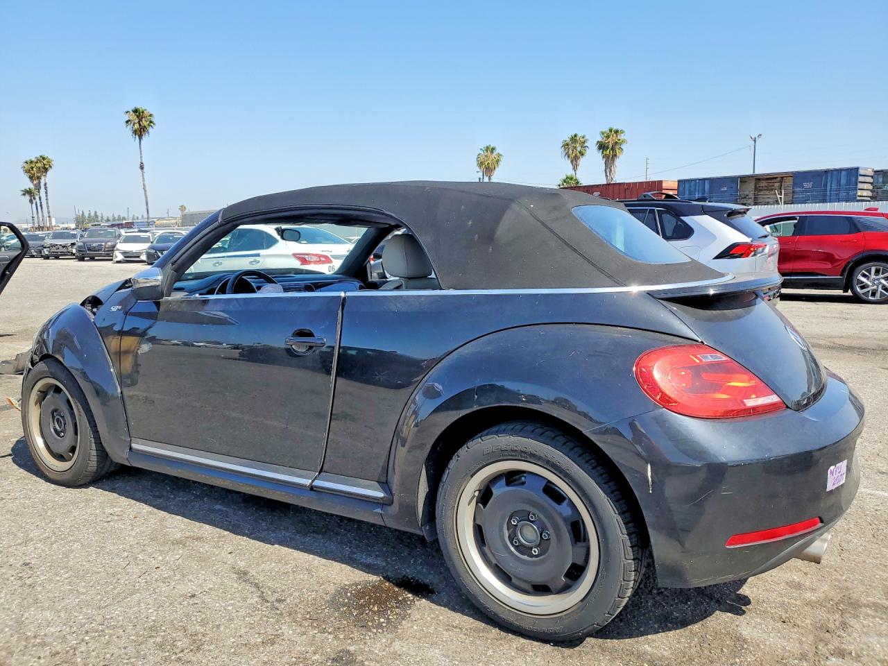 2013 Volkswagen Beetle Black vin: 3VW5P7AT8DM804906