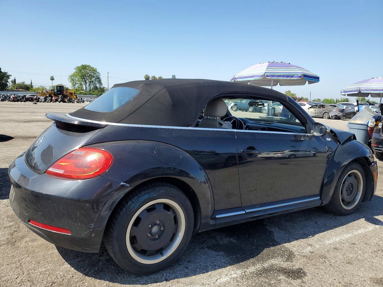 2013 Volkswagen Beetle Black vin: 3VW5P7AT8DM804906