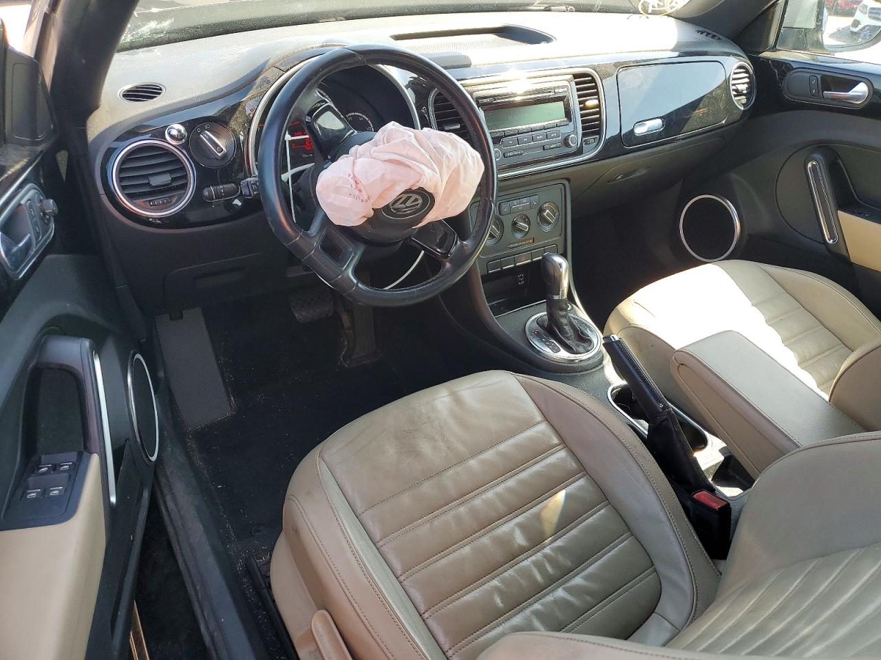 2013 Volkswagen Beetle Black vin: 3VW5P7AT8DM804906