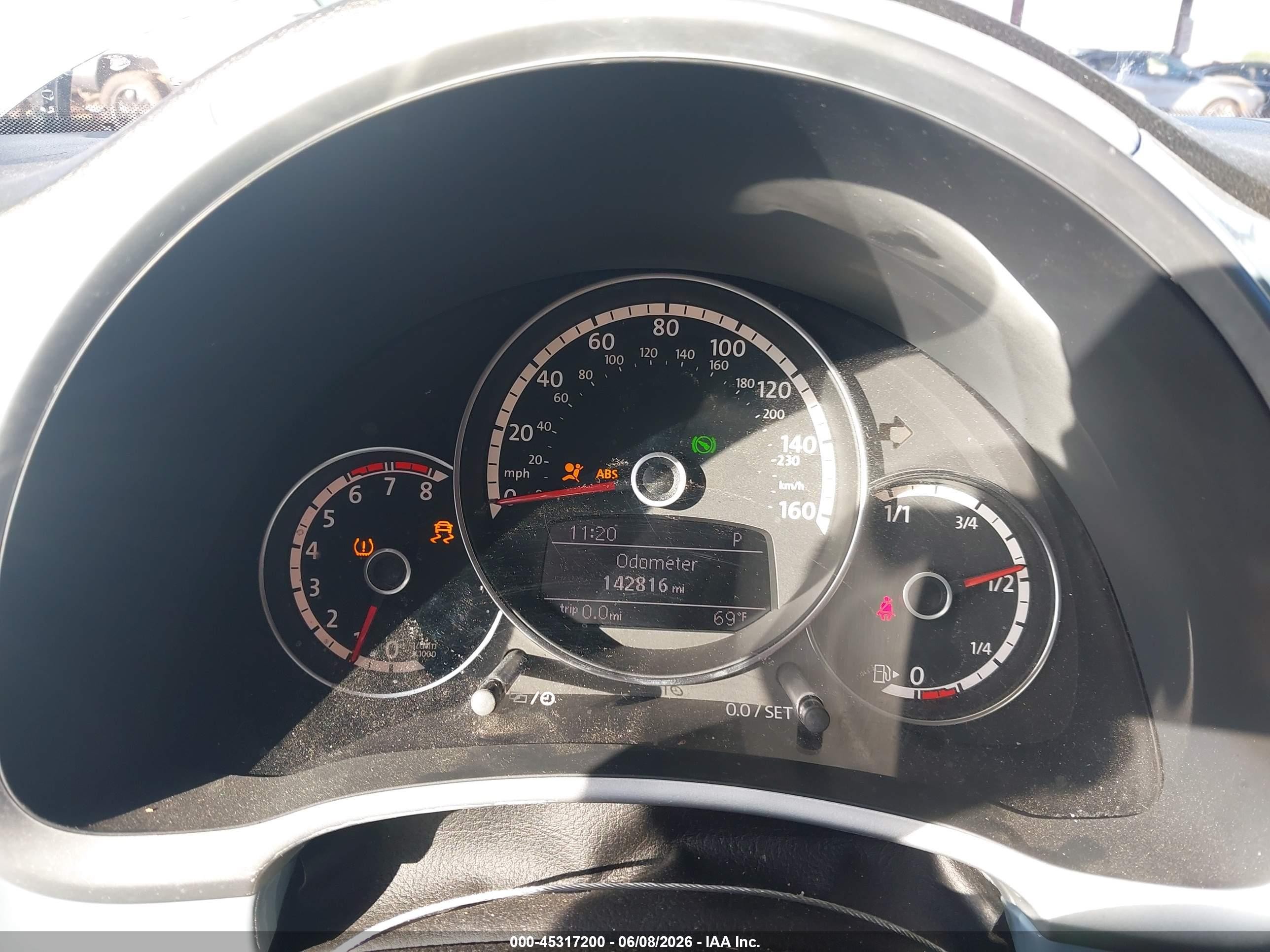 2013 Volkswagen Beetle 2.5l Blue vin: 3VW5P7AT8DM812536