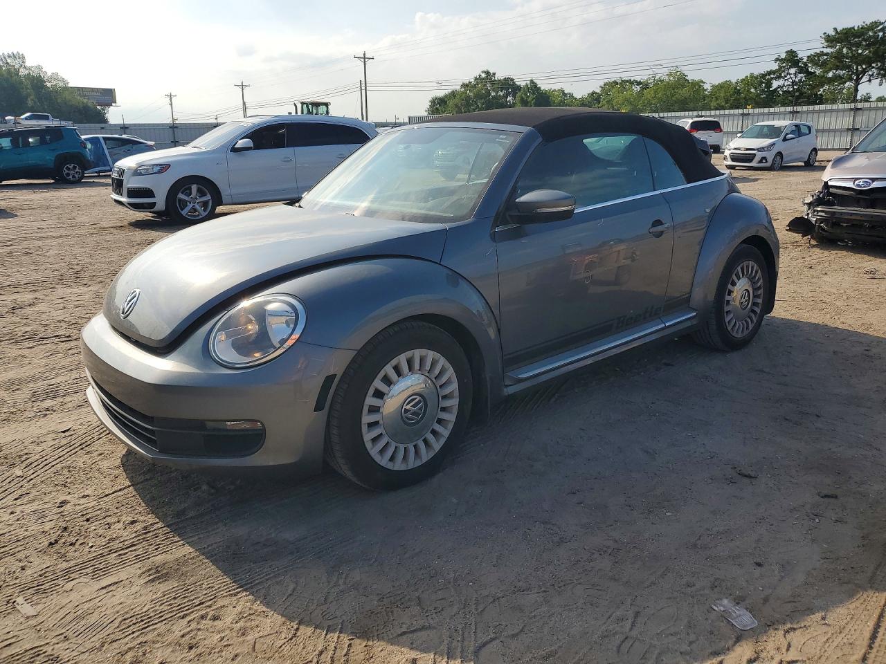 2013 Volkswagen Beetle Серый vin: 3VW5P7AT8DM817221