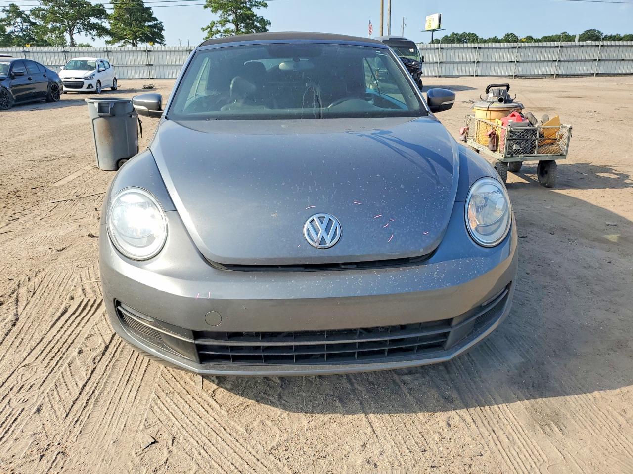 2013 Volkswagen Beetle Gray vin: 3VW5P7AT8DM817221