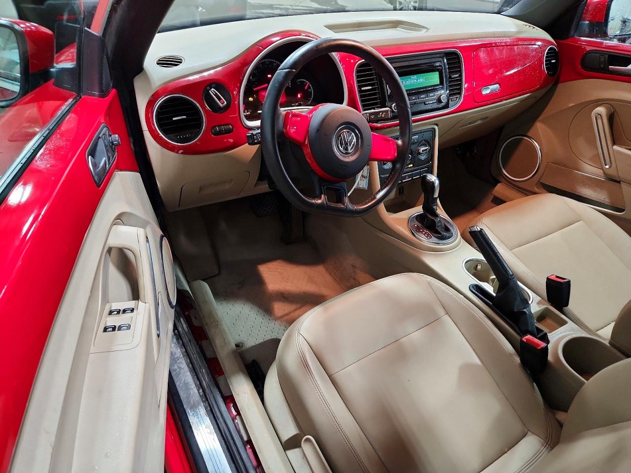 2013 Volkswagen Beetle Red vin: 3VW5P7AT9DM800847