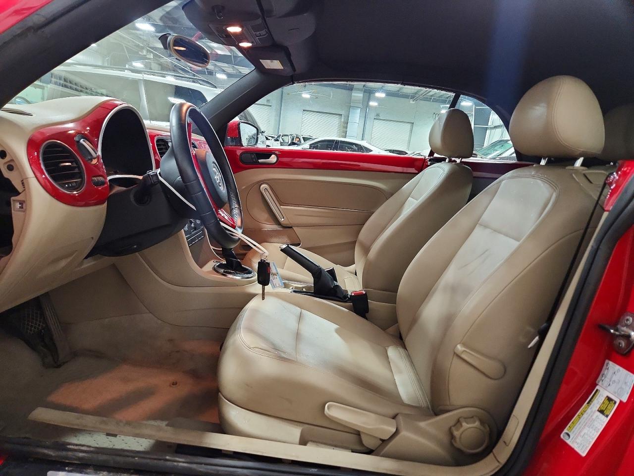 2013 Volkswagen Beetle Red vin: 3VW5P7AT9DM800847