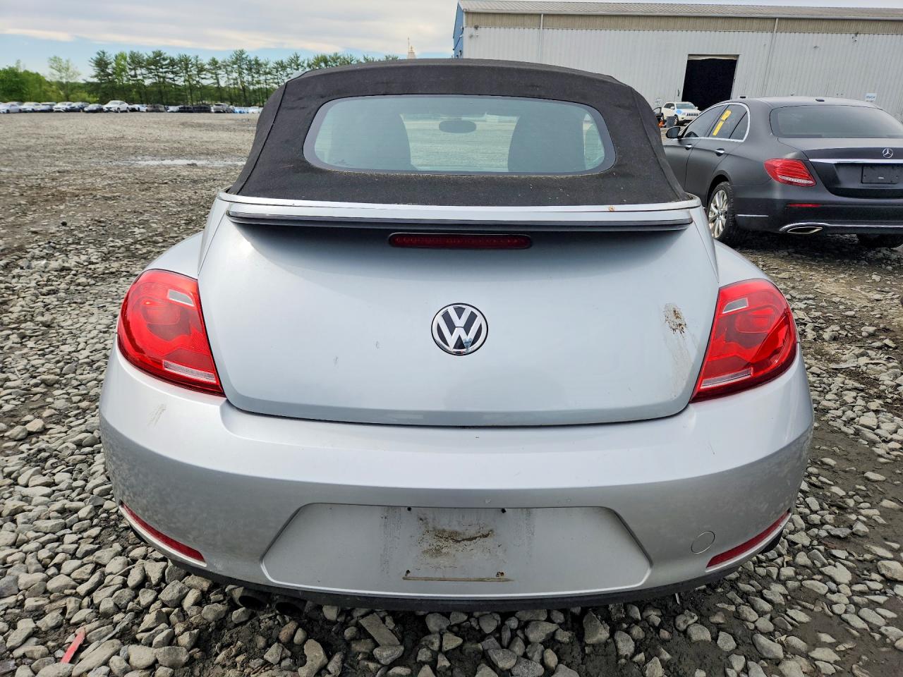 2013 Volkswagen Beetle Silver vin: 3VW5P7ATXDM802414