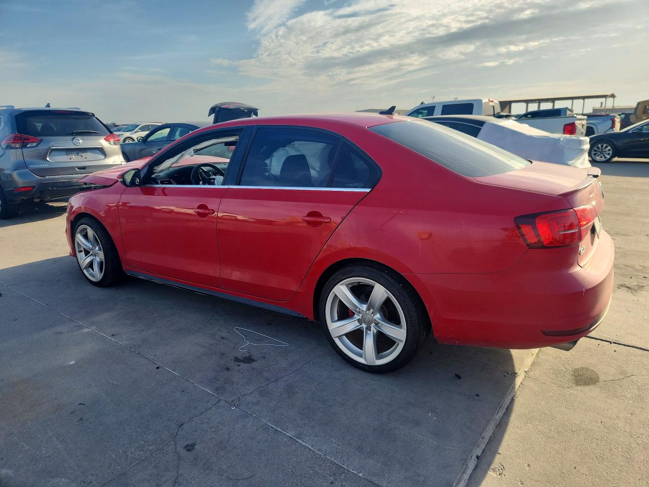 2015 Volkswagen Jetta Gli Red vin: 3VW5S7AJ0FM334774