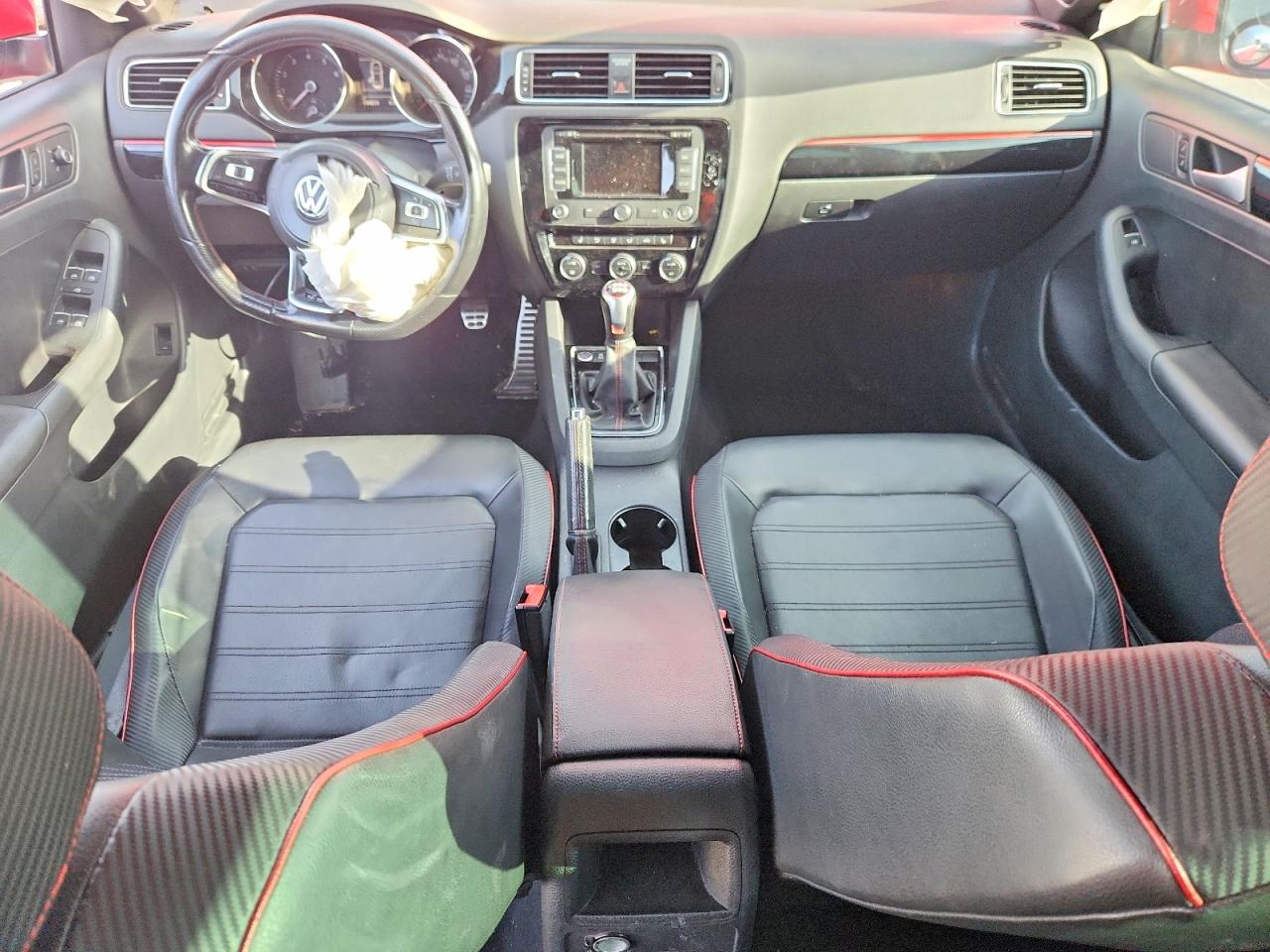 2015 Volkswagen Jetta Gli Red vin: 3VW5S7AJ0FM334774