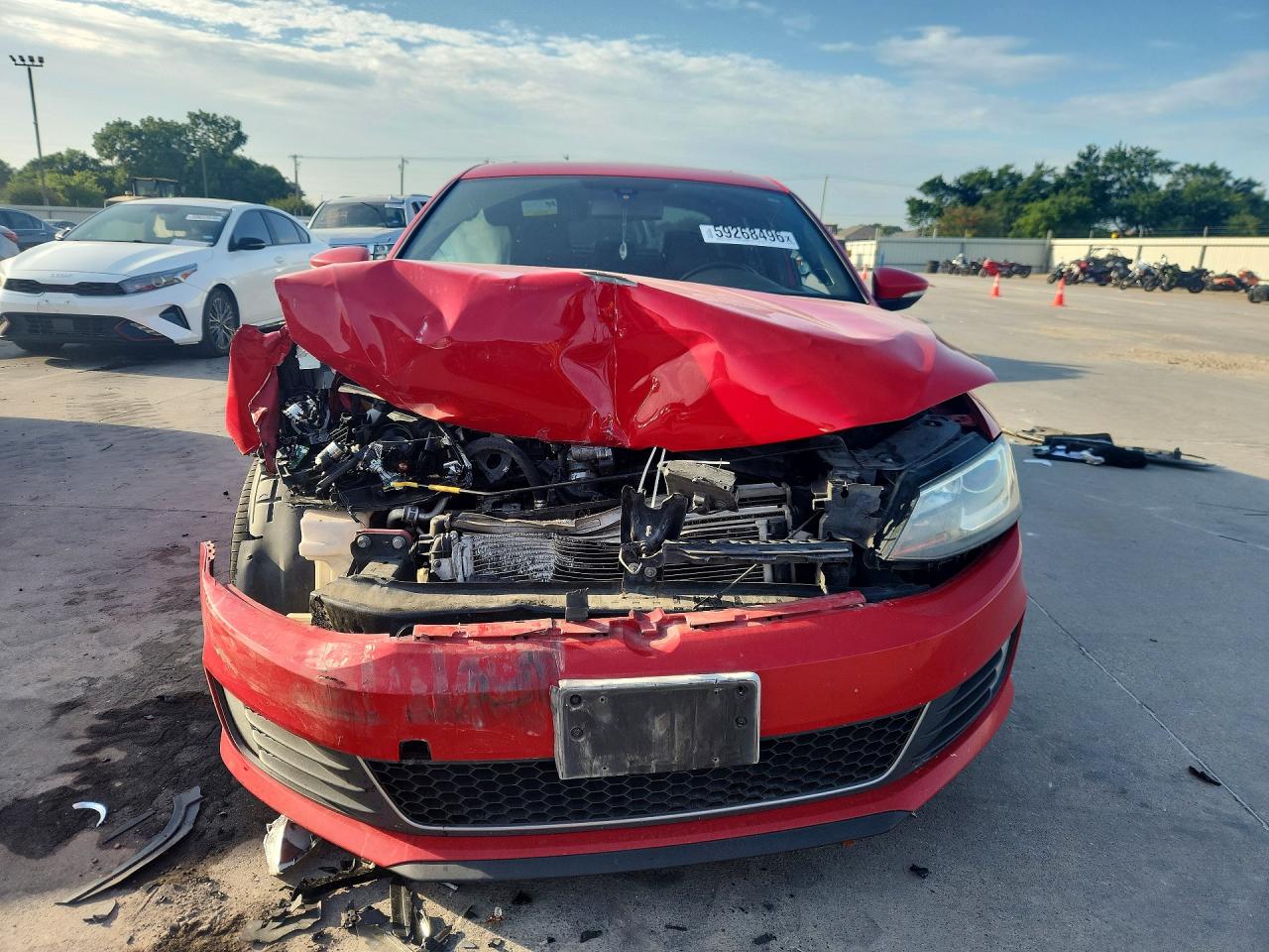 2015 Volkswagen Jetta Gli Red vin: 3VW5S7AJ0FM334774