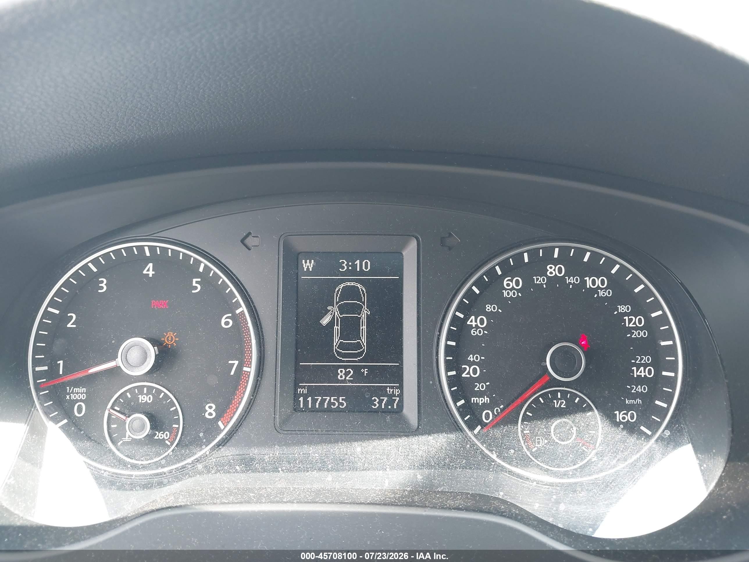 2014 Volkswagen Jetta Gli Autobahn Black vin: 3VW5S7AJXEM397394
