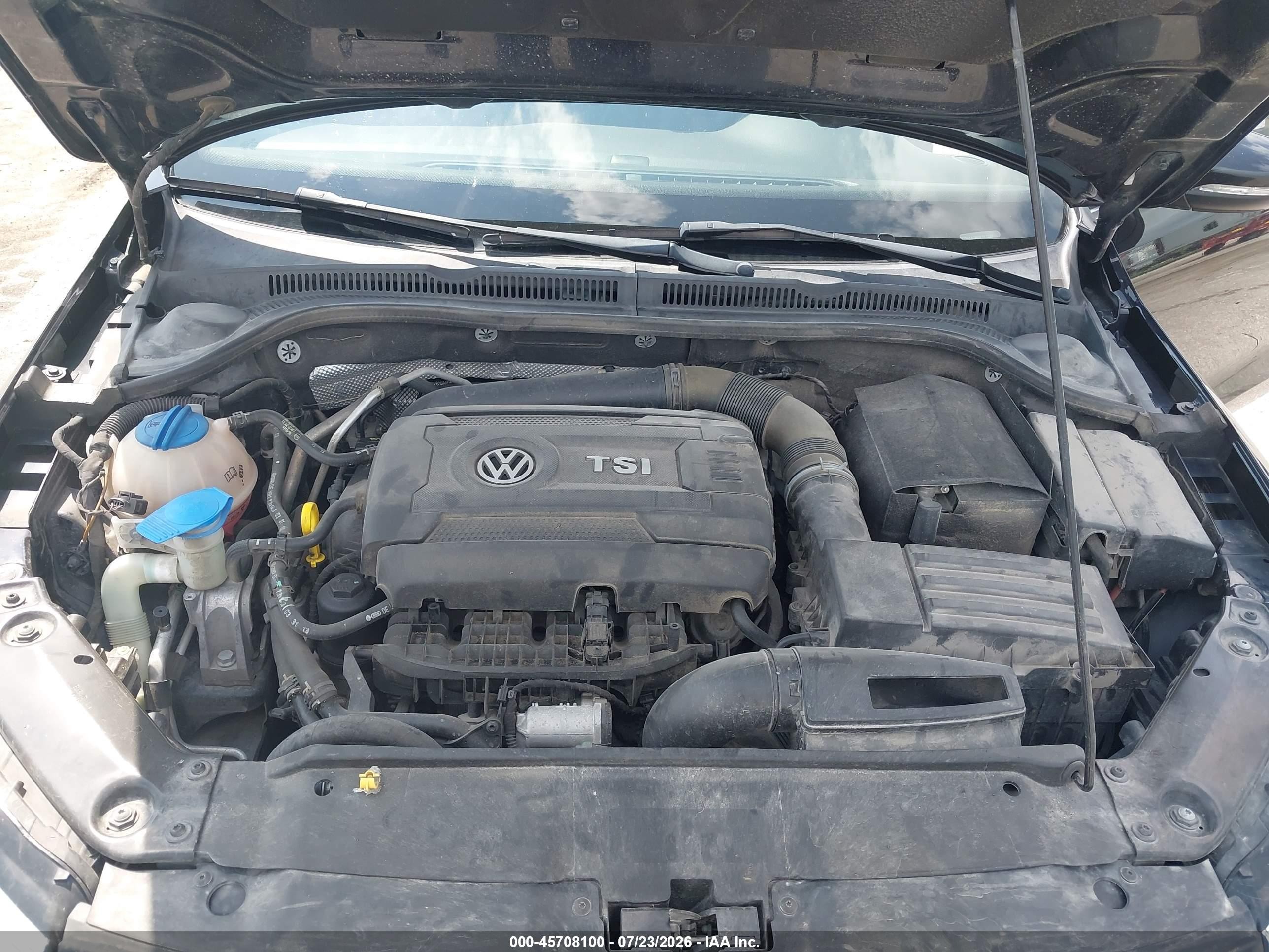 2014 Volkswagen Jetta Gli Autobahn Black vin: 3VW5S7AJXEM397394