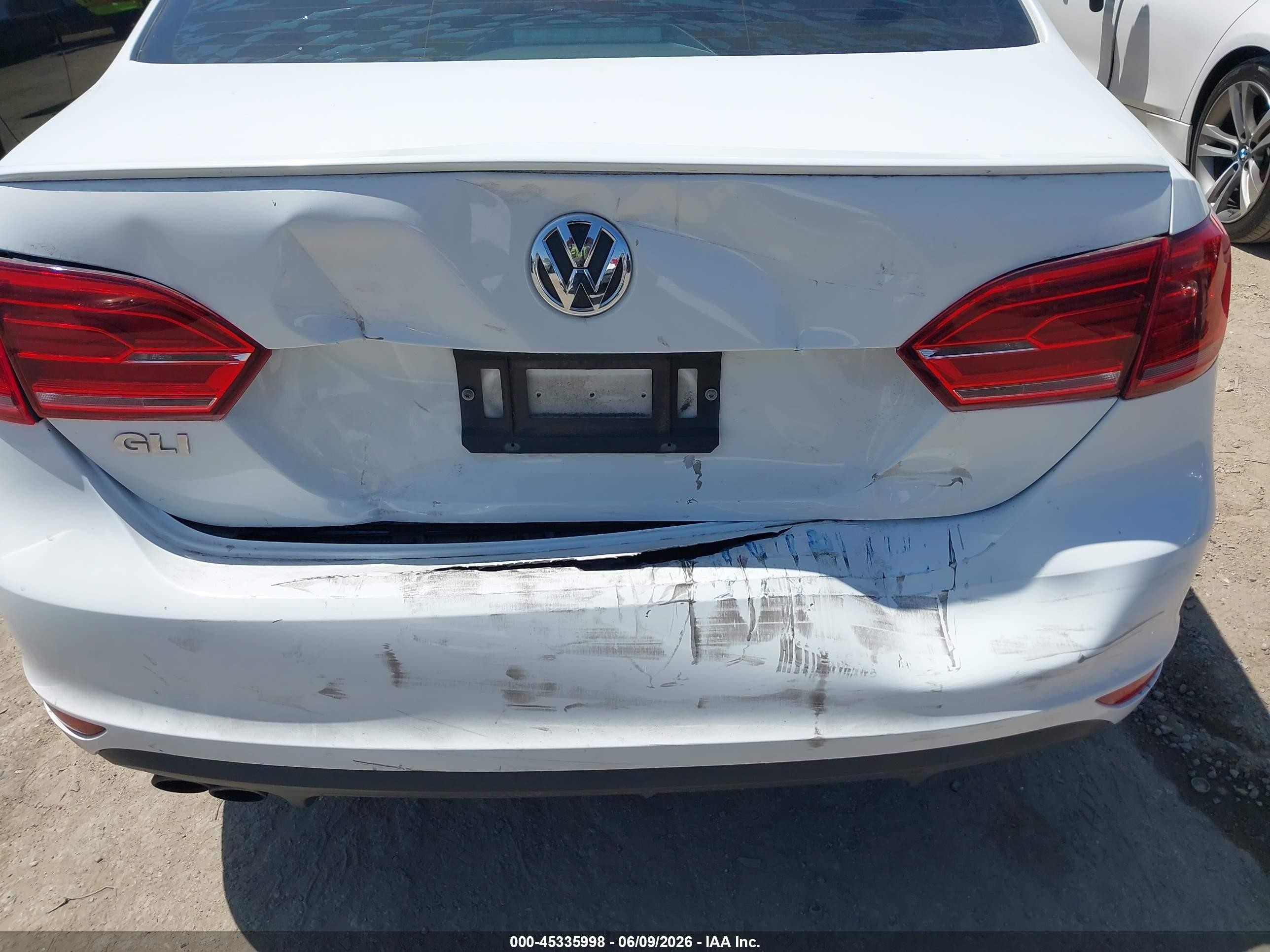 2014 Volkswagen Jetta Gli Edition 30 White vin: 3VW5T7AJ2EM283922
