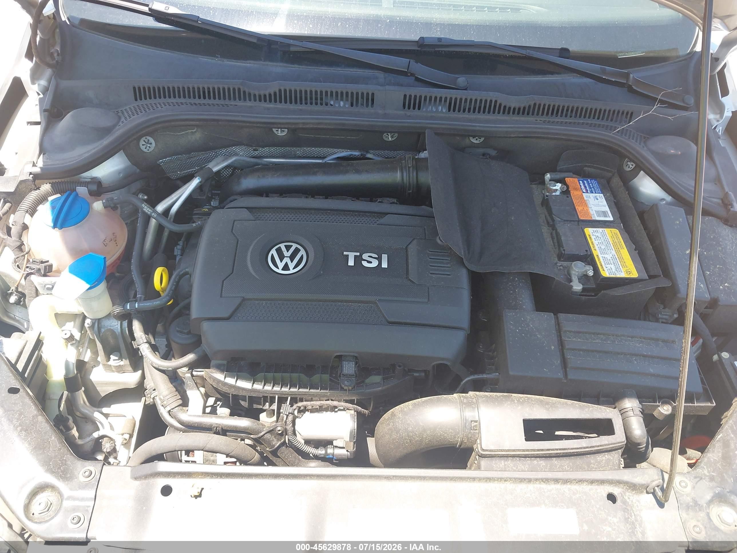 2014 Volkswagen Jetta Gli Autobahn W/nav Silver vin: 3VW5T7AJ2EM386967