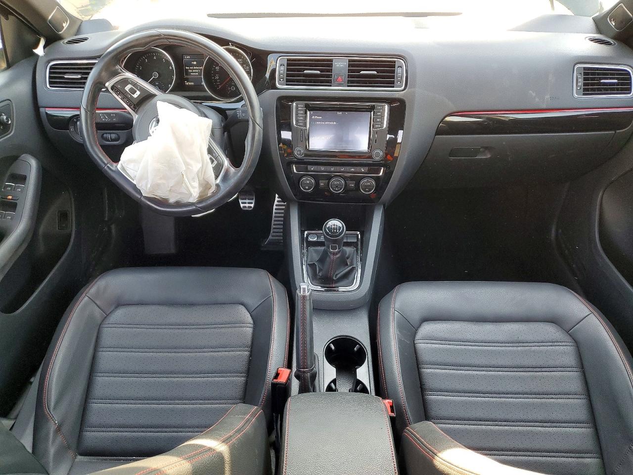 2017 Volkswagen Jetta Gli Black vin: 3VW5T7AJ4HM338066