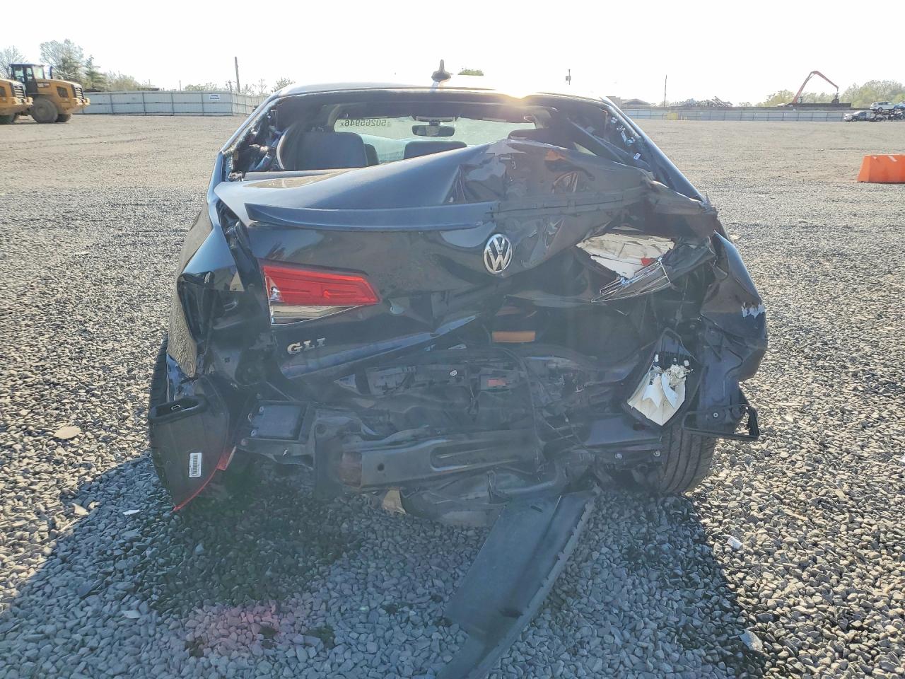 2017 Volkswagen Jetta Gli Black vin: 3VW5T7AJ4HM338066