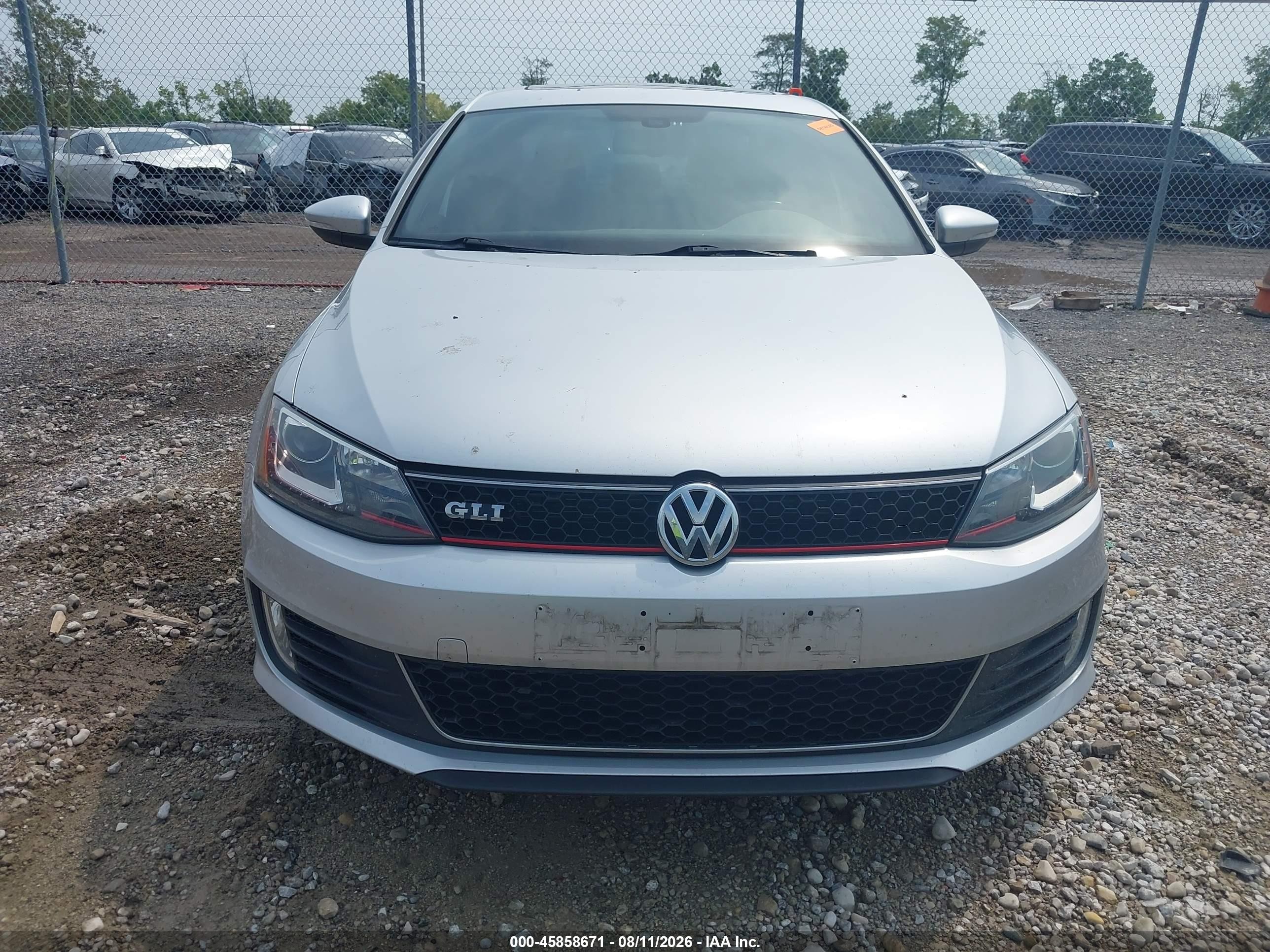 2015 Volkswagen Jetta 2.0t Gli Sel Silver vin: 3VW5T7AJ5FM340938