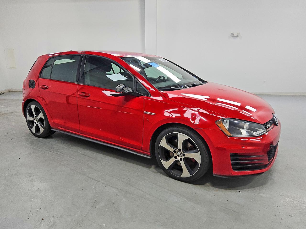 2015 Volkswagen Gti Red vin: 3VW5T7AU0FM028357