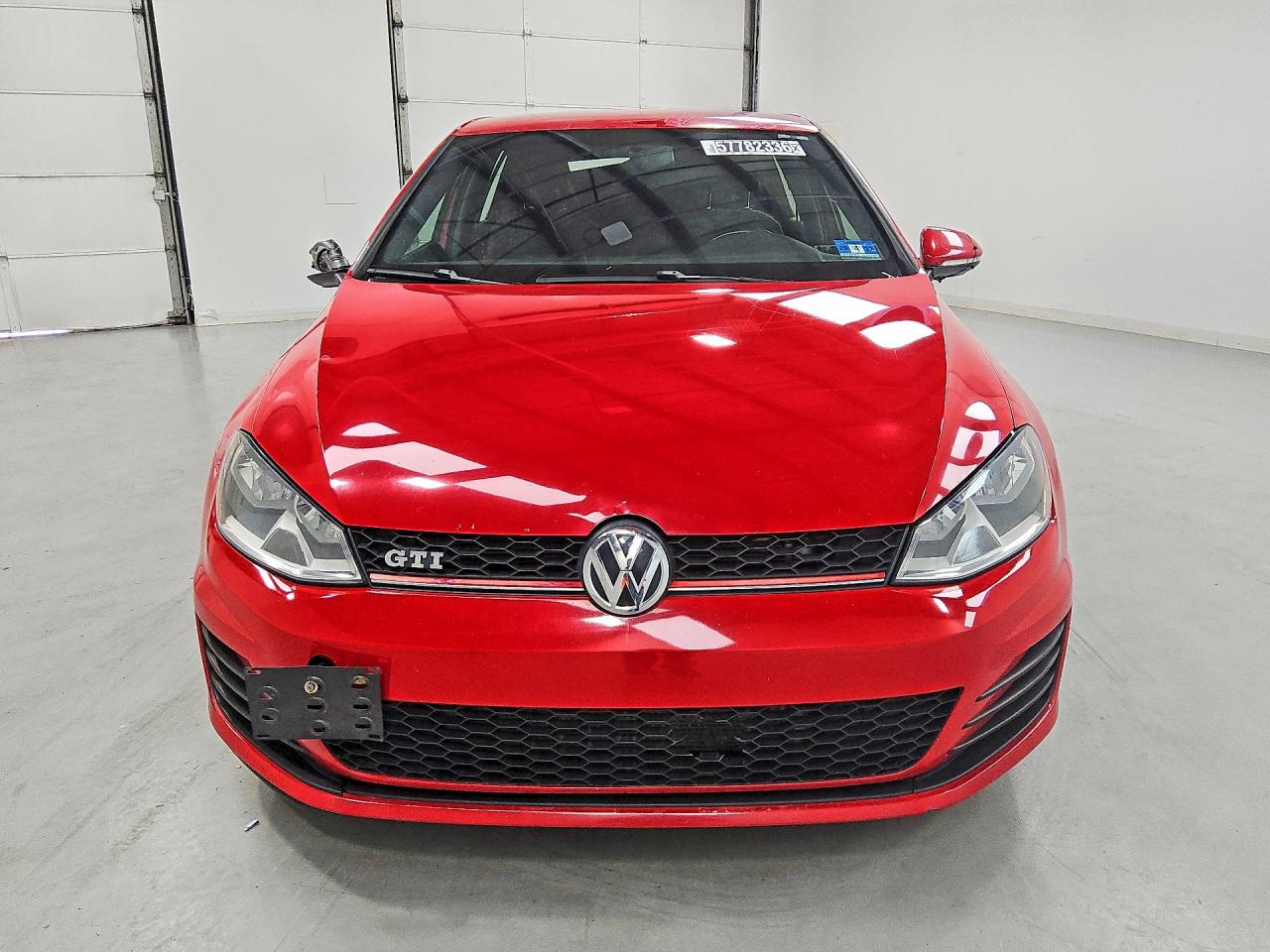 2015 Volkswagen Gti Red vin: 3VW5T7AU0FM028357