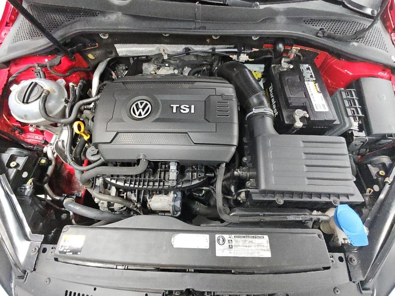 2015 Volkswagen Gti Red vin: 3VW5T7AU0FM028357 Damage: Engine, Broken, Repair Required