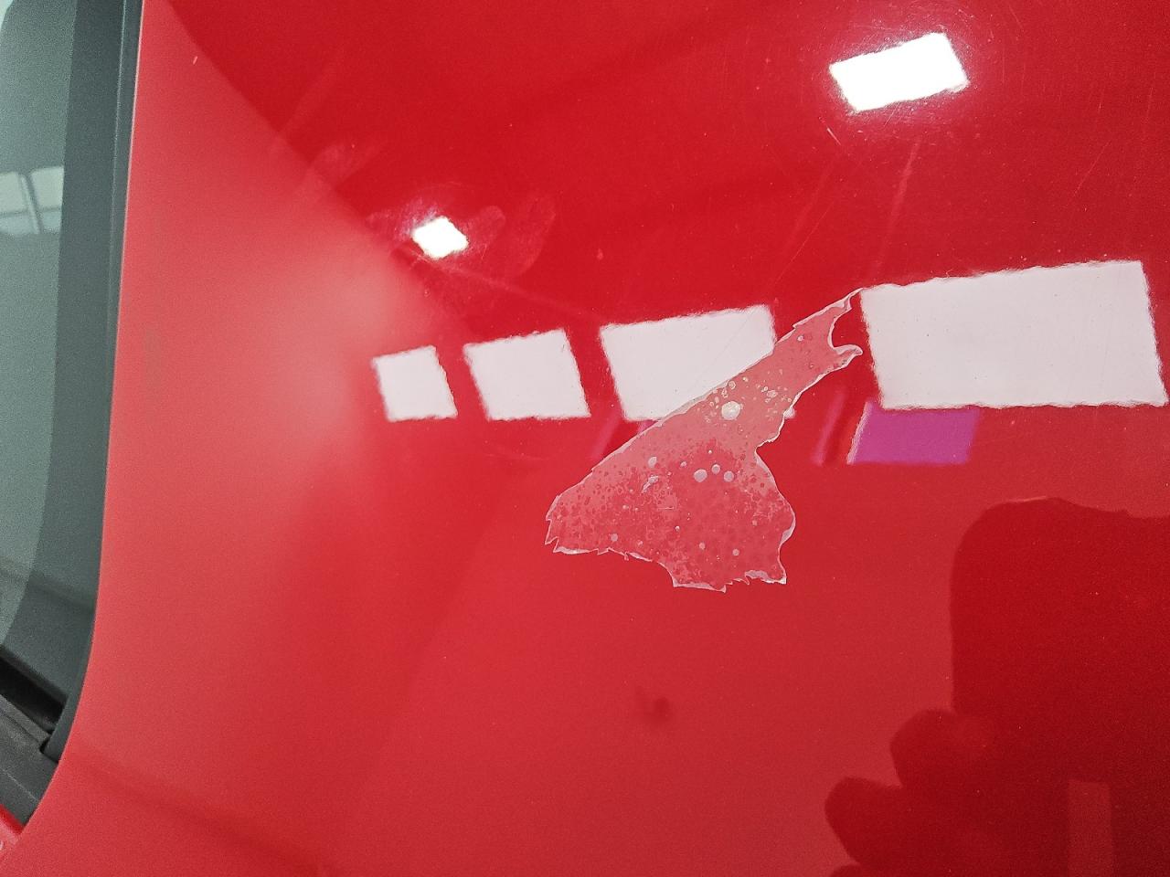 2015 Volkswagen Gti Red vin: 3VW5T7AU0FM028357 Damage: Left Qtr Panel, Peeling, 3 To 4 Inches