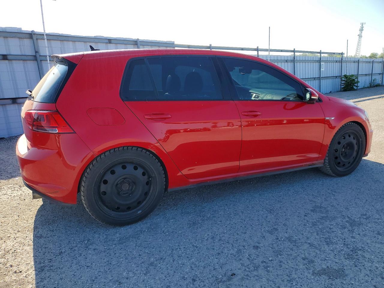 2015 Volkswagen Gti Red vin: 3VW5T7AU1FM003273