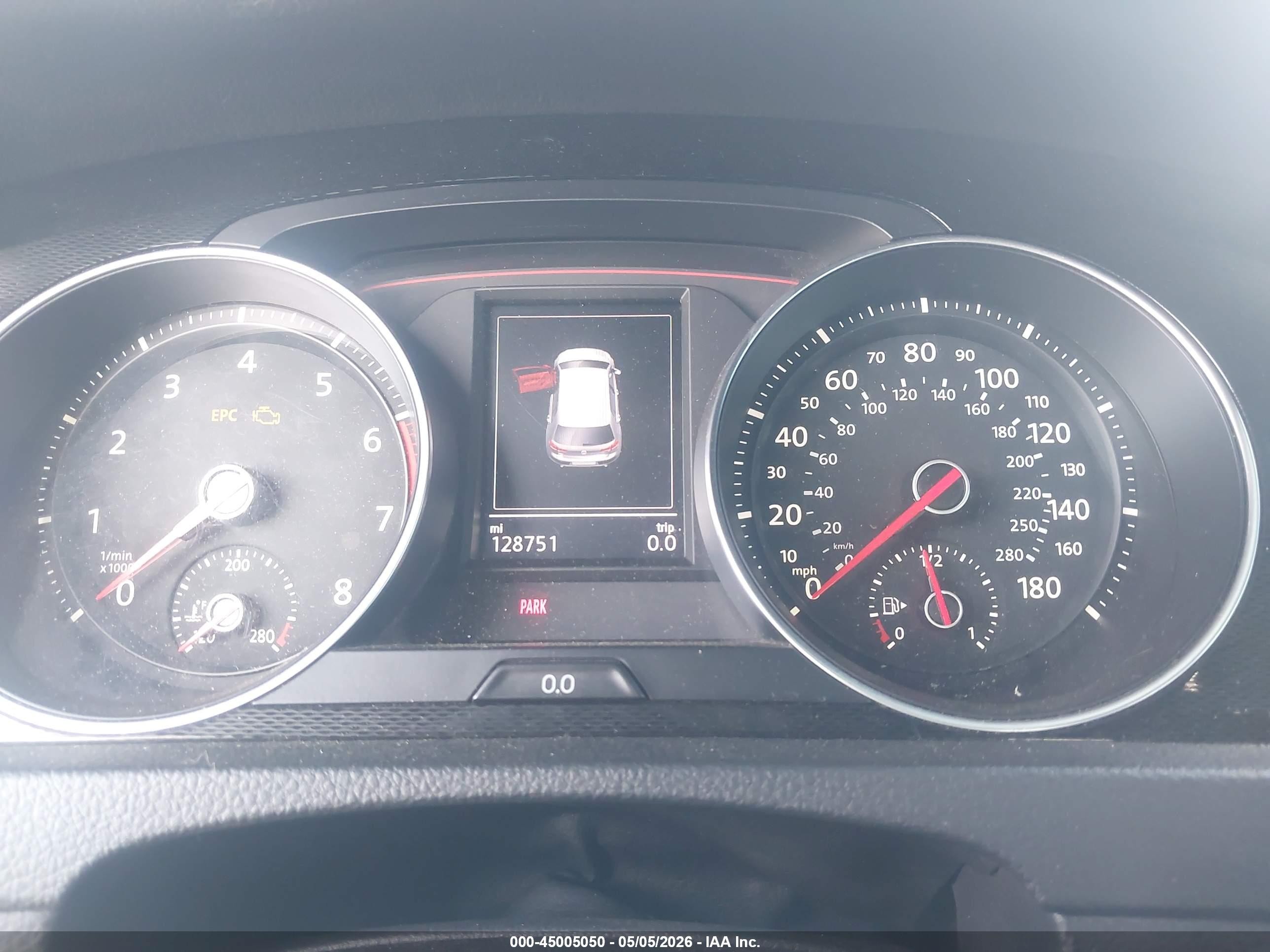 2015 Volkswagen Golf Gti 2.0t S 4-door Black vin: 3VW5T7AU2FM003279