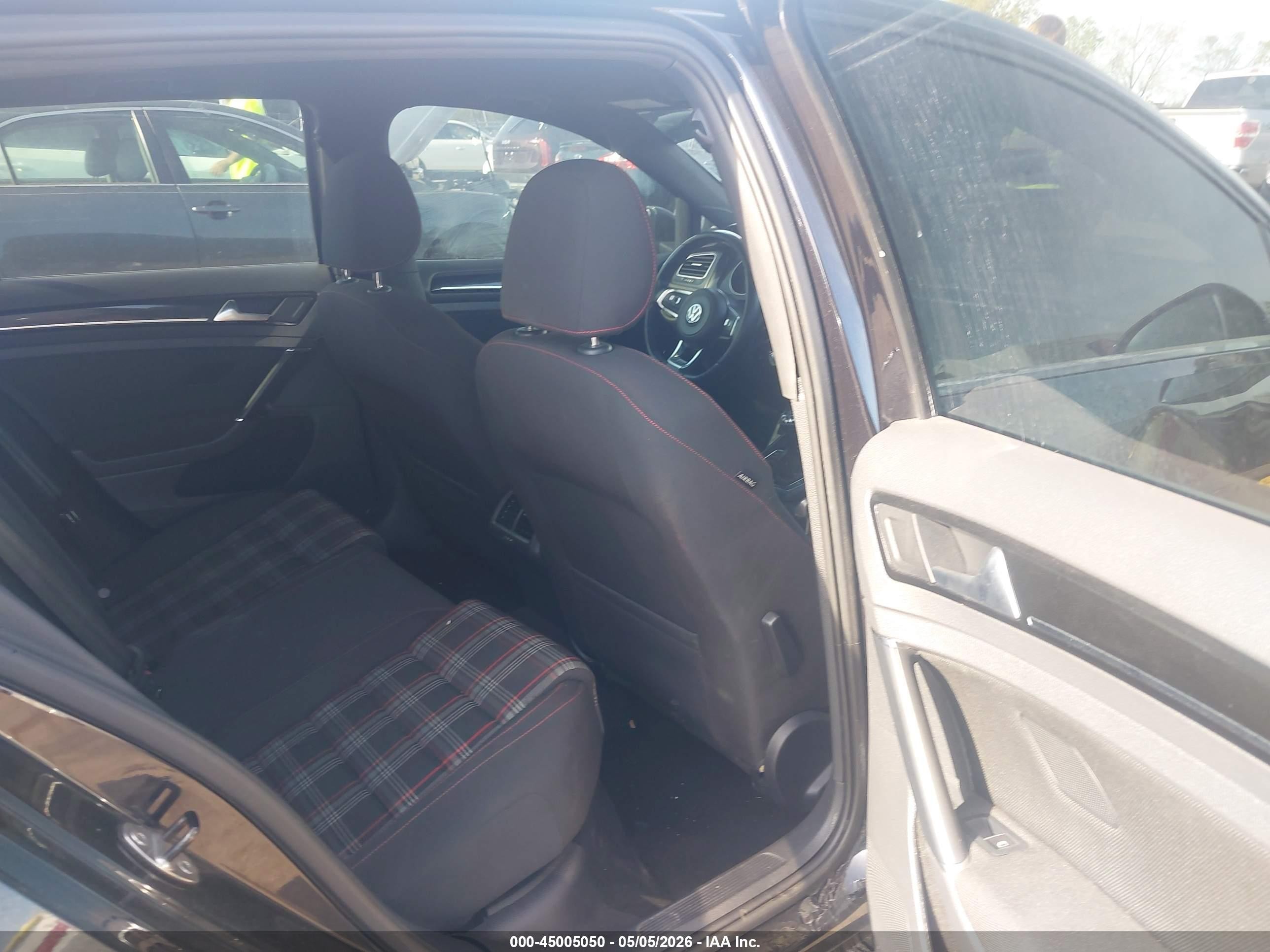 2015 Volkswagen Golf Gti 2.0t S 4-door Black vin: 3VW5T7AU2FM003279