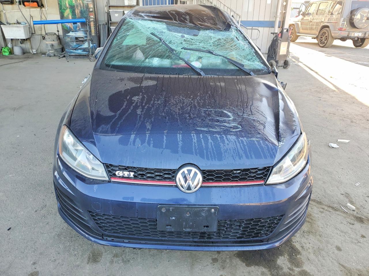 2015 Volkswagen Gti Blue vin: 3VW5T7AU3FM035500