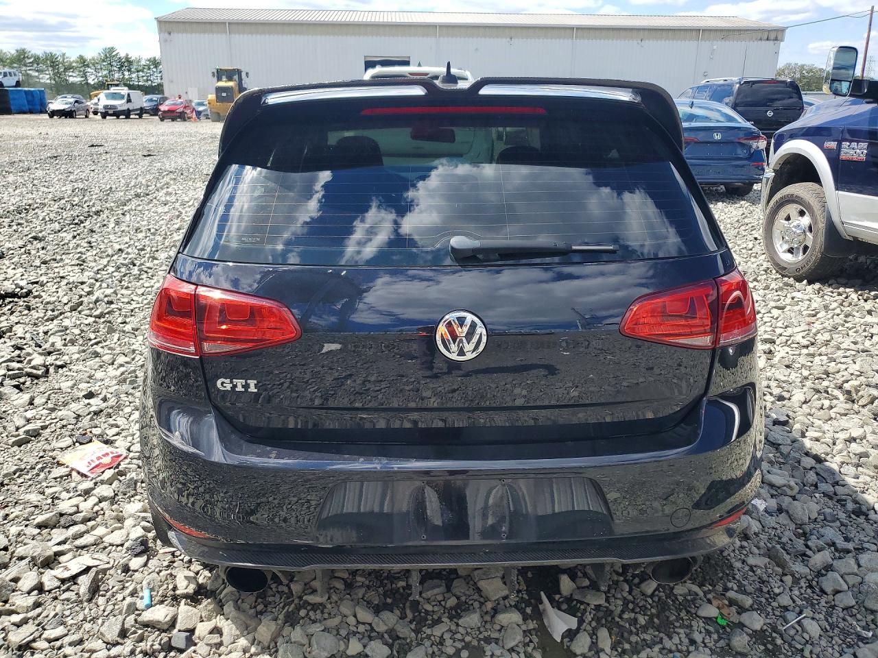 2015 Volkswagen Gti Black vin: 3VW5T7AU4FM102895