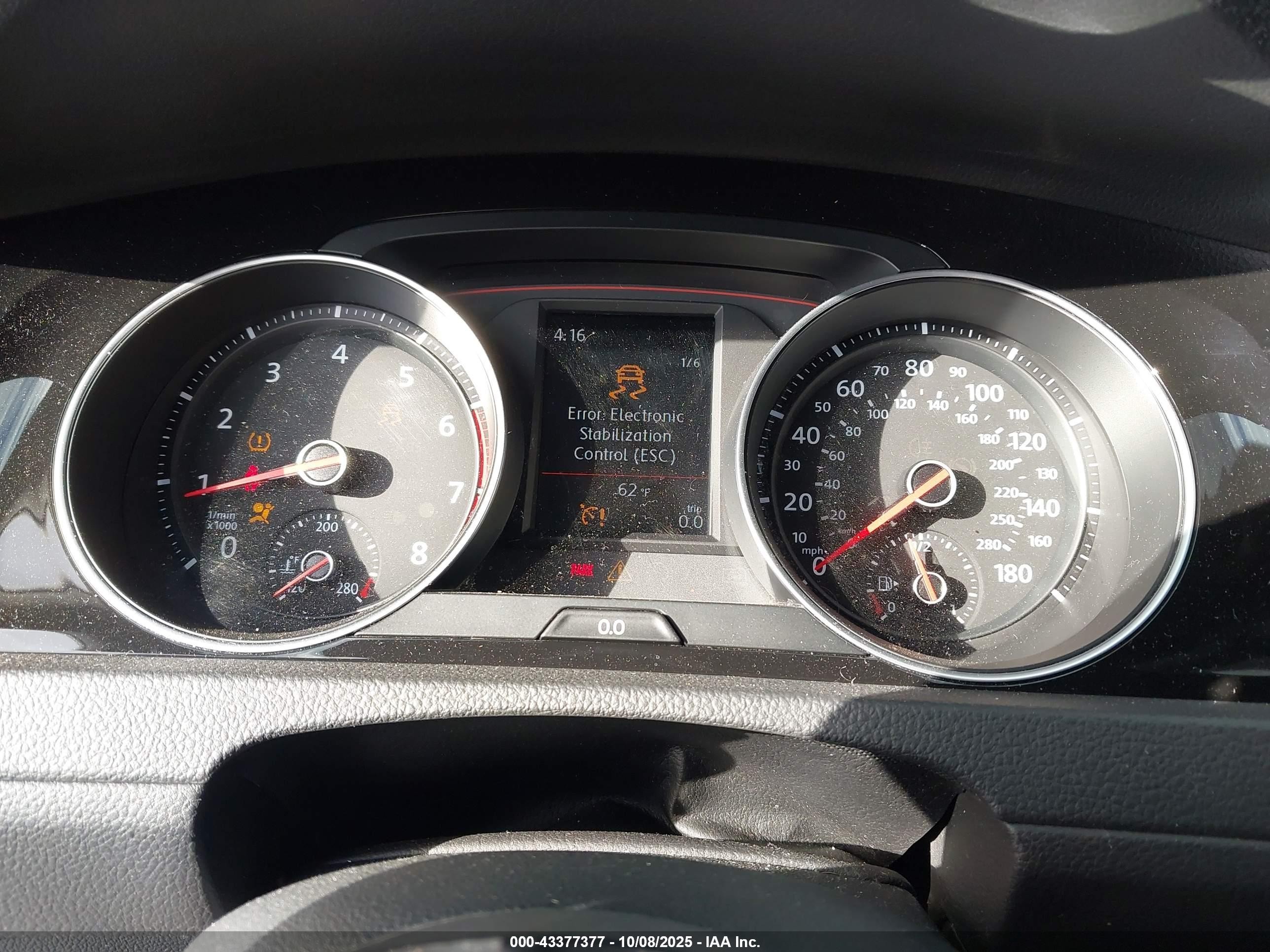 2020 Volkswagen Golf Gti 2.0t Autobahn/2.0t S/2.0t Se Белый vin: 3VW5T7AU7LM000910