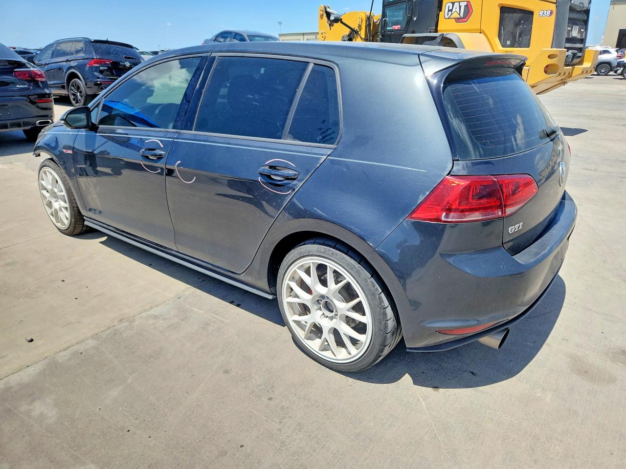2017 Volkswagen Gti S Gray vin: 3VW5T7AU8HM001135