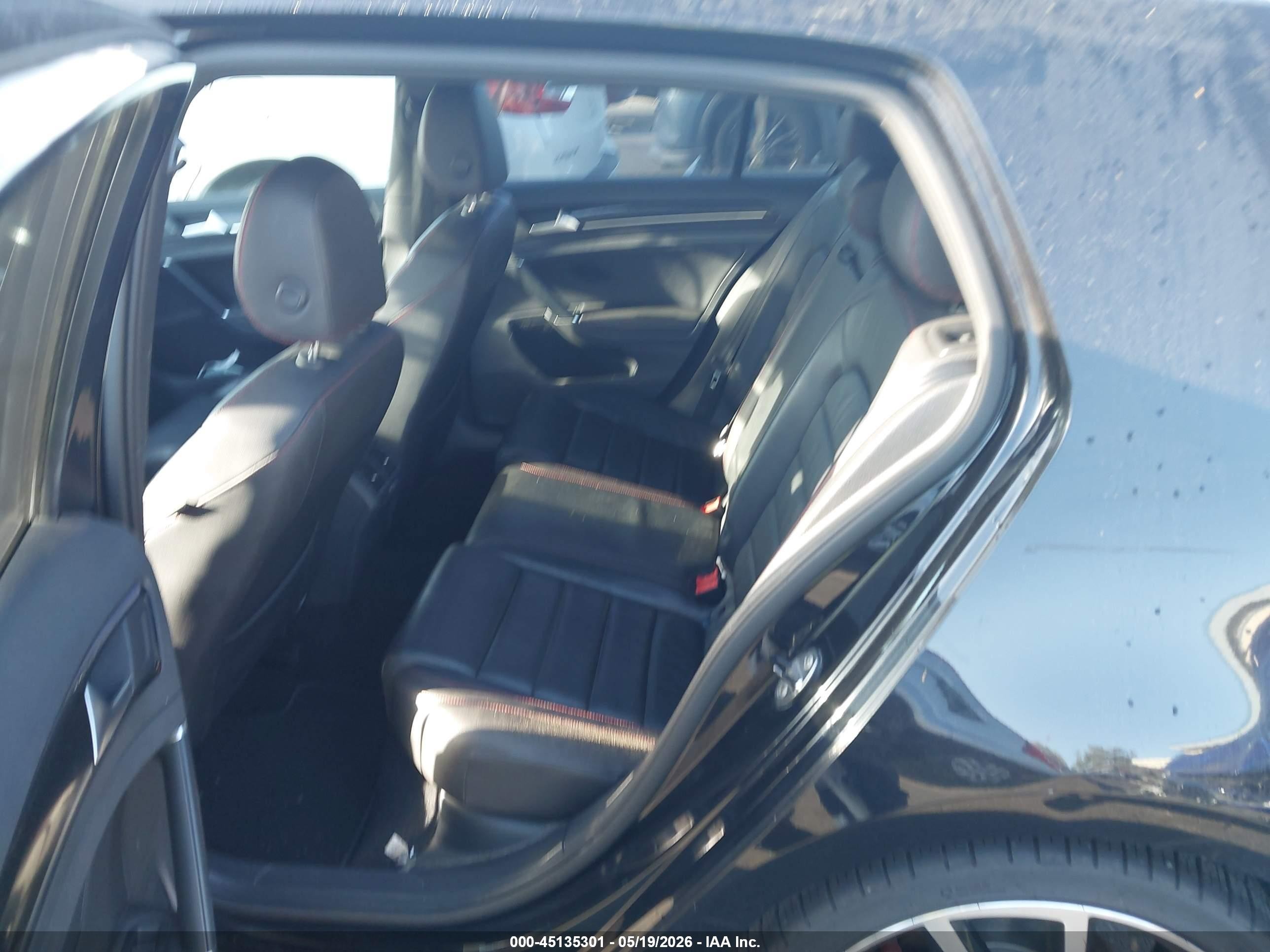 2015 Volkswagen Golf Gti 2.0t Se 4-door Black vin: 3VW5T7AU9FM062040