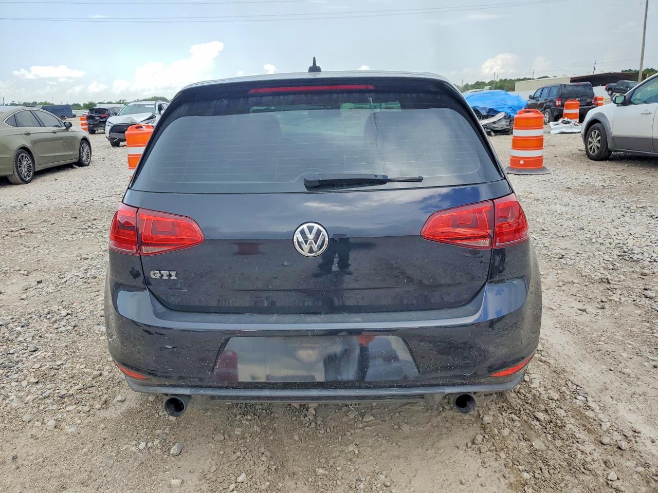 2017 Volkswagen Gti S Black vin: 3VW5T7AUXHM012007