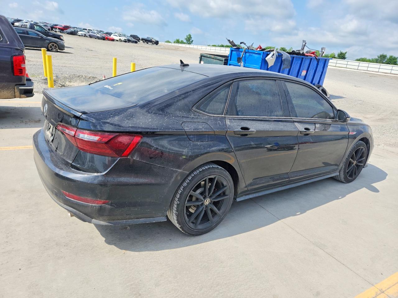 2020 Volkswagen Jetta Gli Black vin: 3VW5T7BU3LM039119
