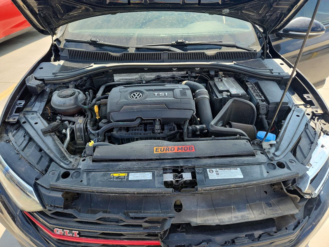 2020 Volkswagen Jetta Gli Black vin: 3VW5T7BU3LM039119