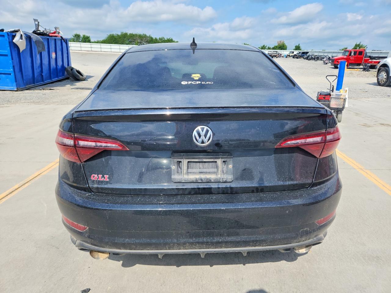 2020 Volkswagen Jetta Gli Black vin: 3VW5T7BU3LM039119