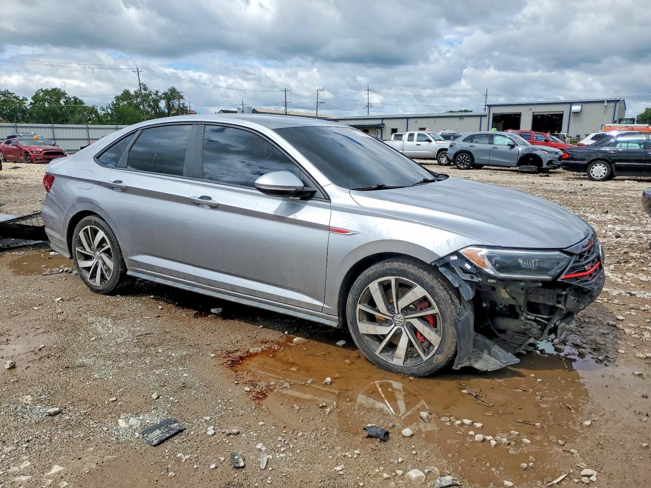 2021 Volkswagen Jetta Gli Silver vin: 3VW5T7BU6MM009162
