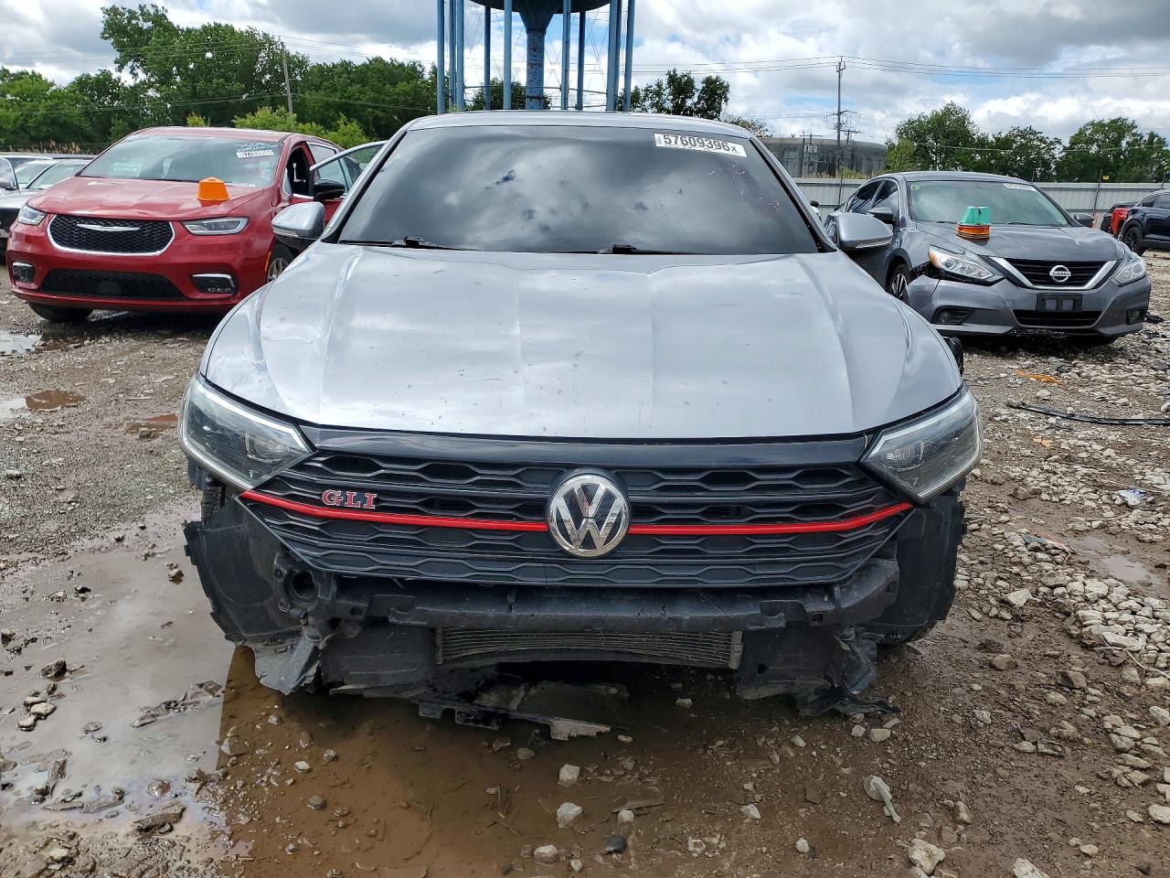 2021 Volkswagen Jetta Gli Silver vin: 3VW5T7BU6MM009162