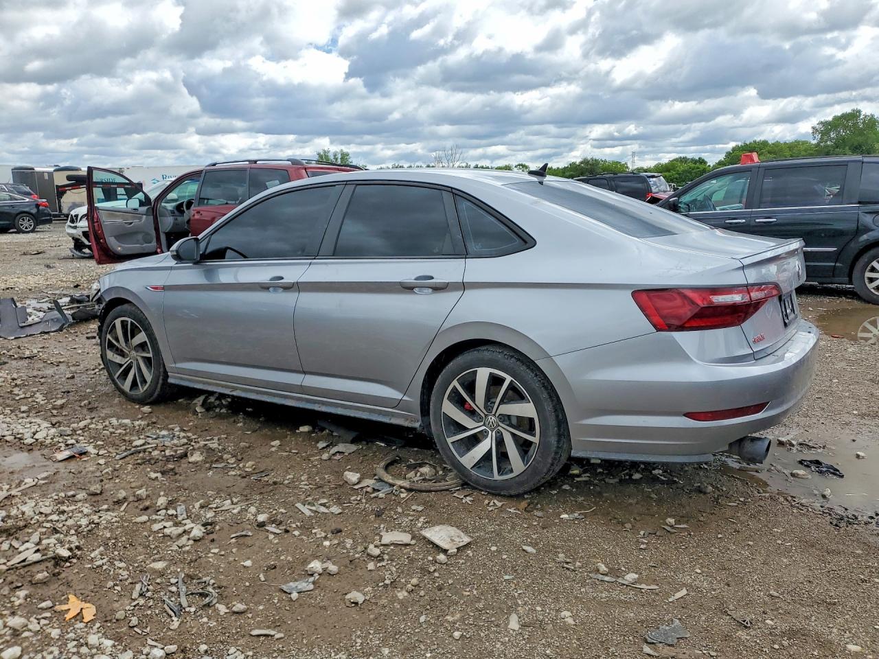 2021 Volkswagen Jetta Gli Silver vin: 3VW5T7BU6MM009162