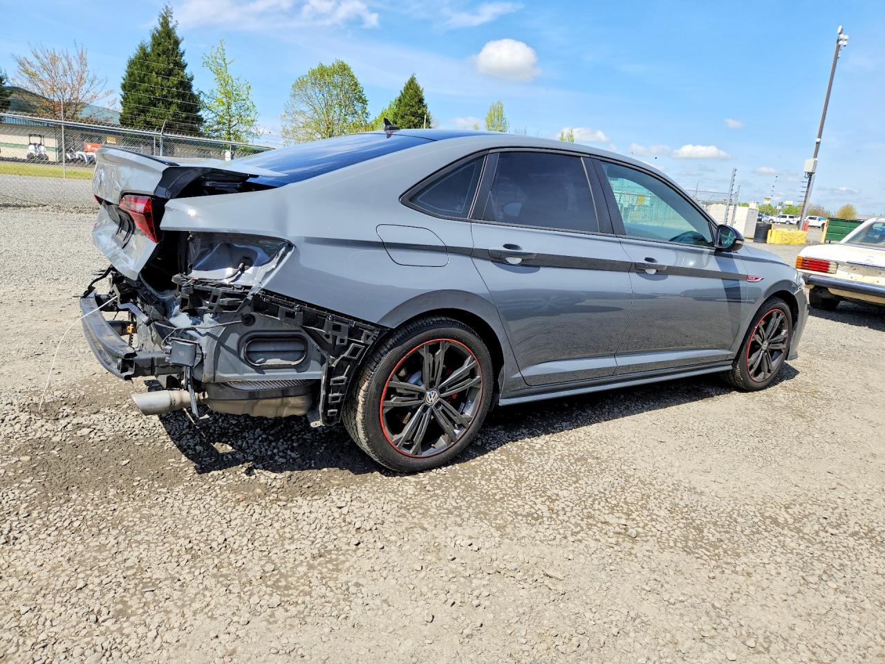2019 Volkswagen Jetta Gli Угольный vin: 3VW5T7BU7KM172450