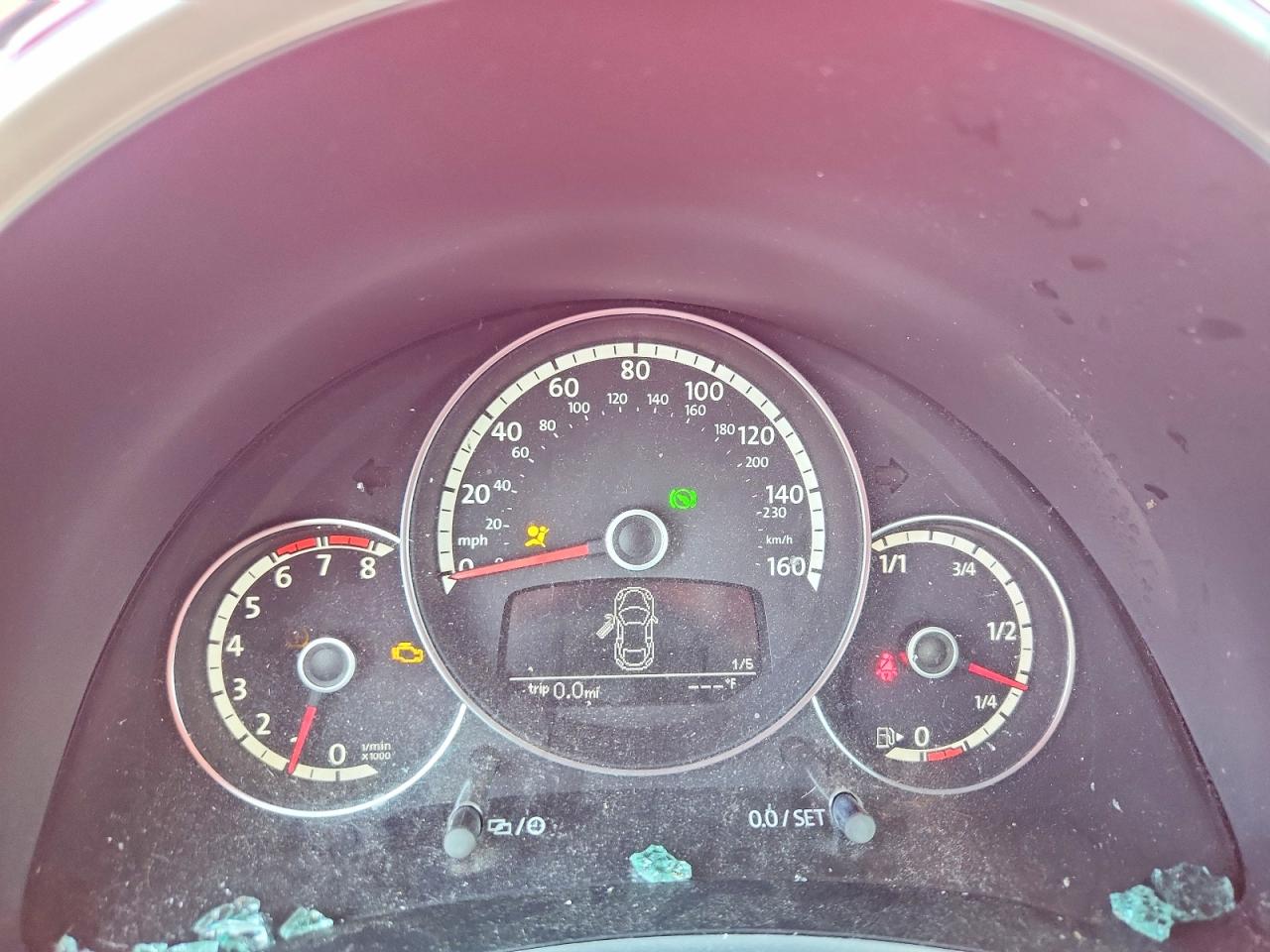 2013 Volkswagen Beetle Red vin: 3VW5X7AT3DM817806