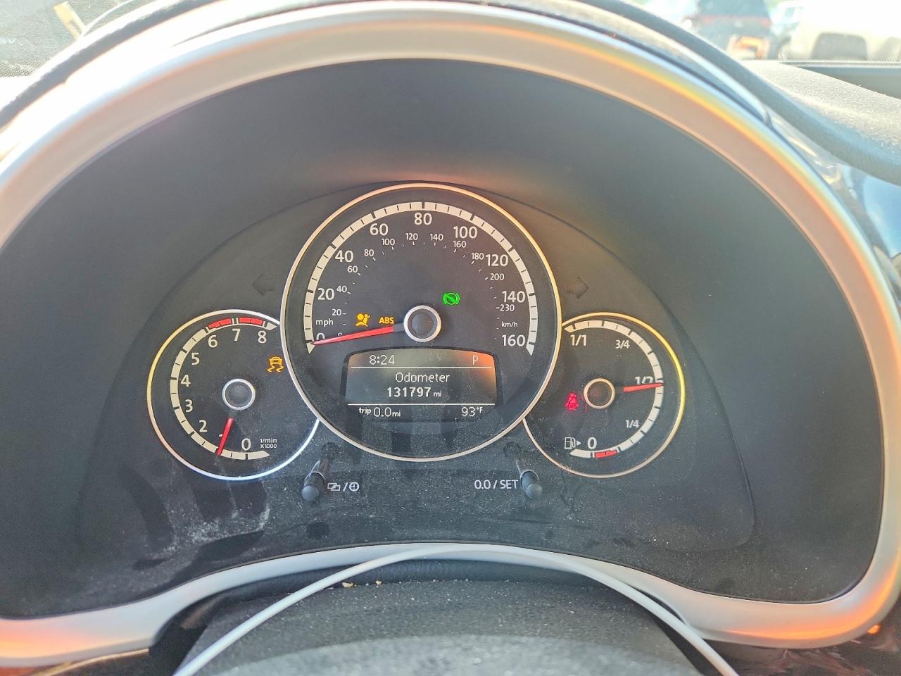 2014 Volkswagen Beetle Black vin: 3VW5X7AT4EM801597