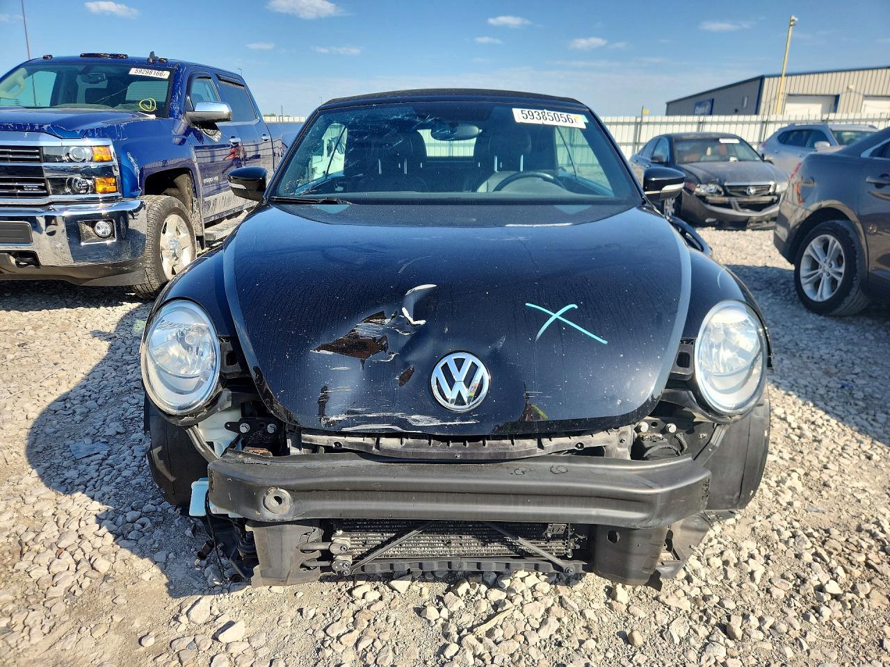 2014 Volkswagen Beetle Black vin: 3VW5X7AT4EM801597