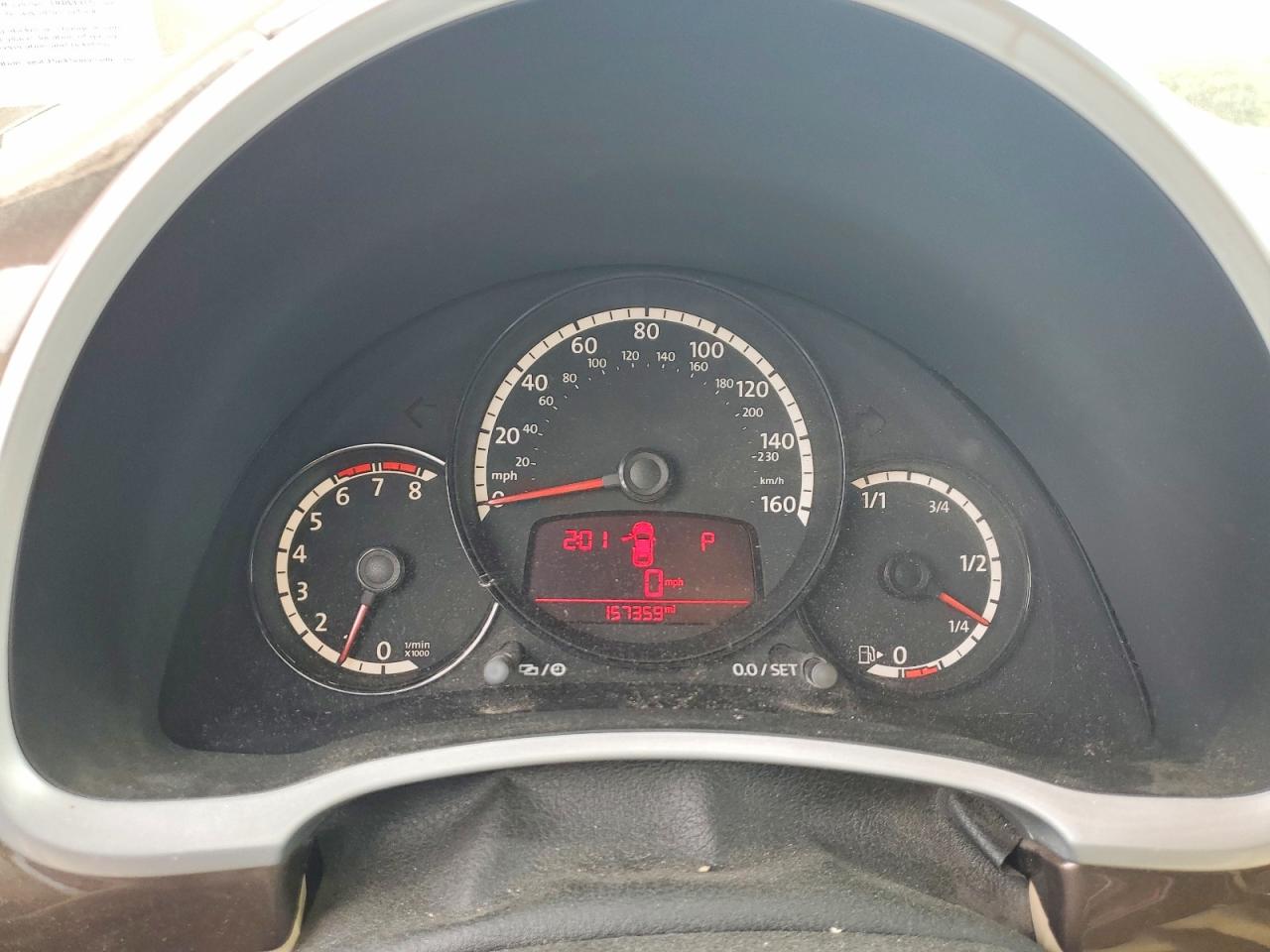 2013 Volkswagen Beetle Brown vin: 3VW5X7AT5DM823929