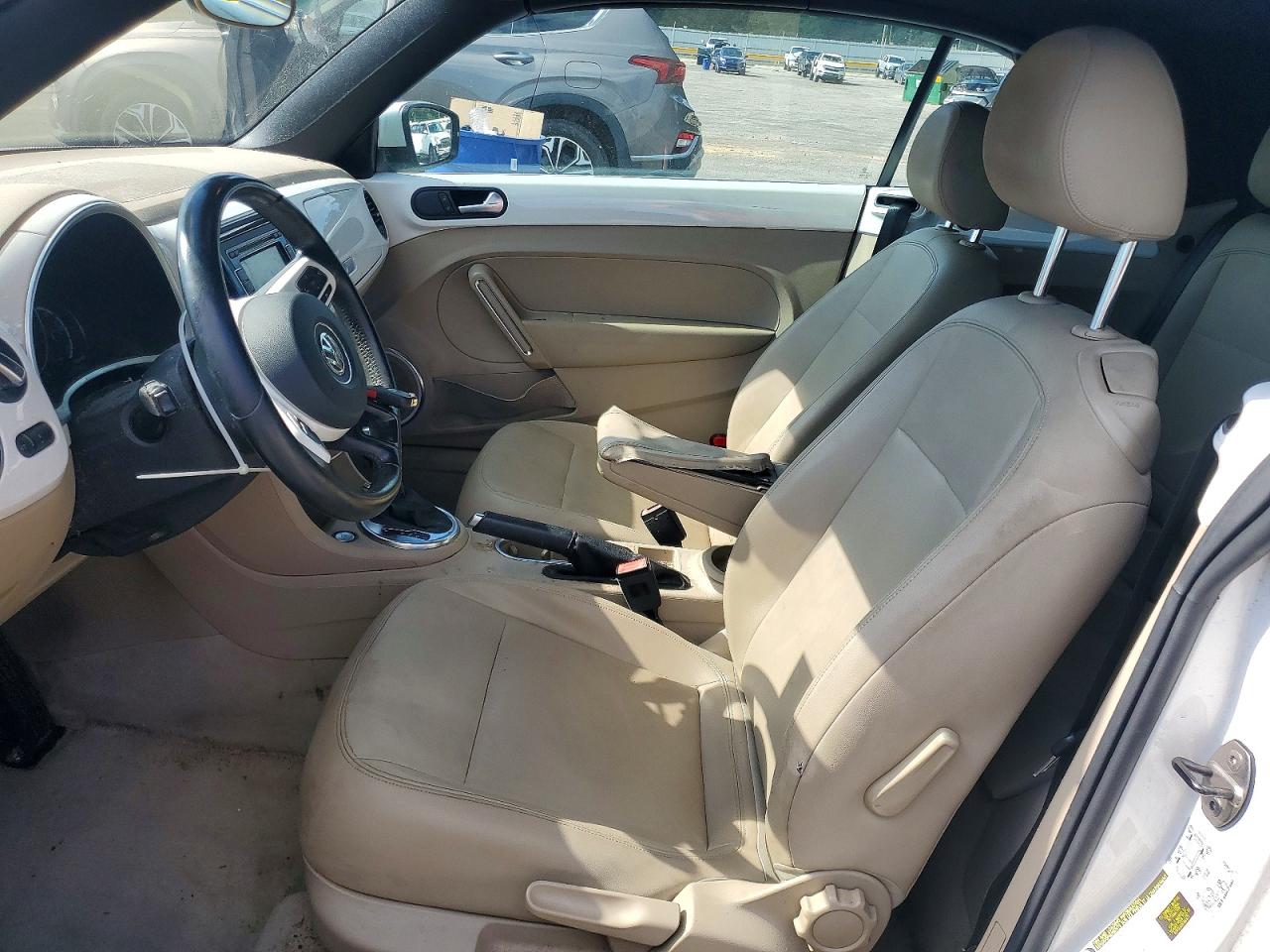 2013 Volkswagen Beetle White vin: 3VW5X7AT6DM826046