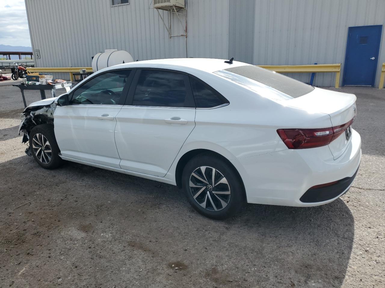 2025 Volkswagen Jetta S Белый vin: 3VW5X7BU7SM048635