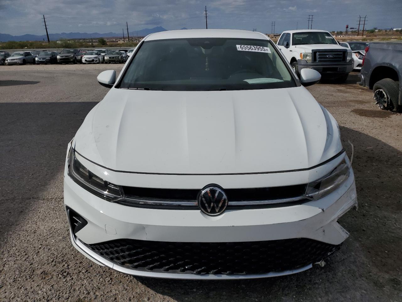 2025 Volkswagen Jetta S Белый vin: 3VW5X7BU7SM048635