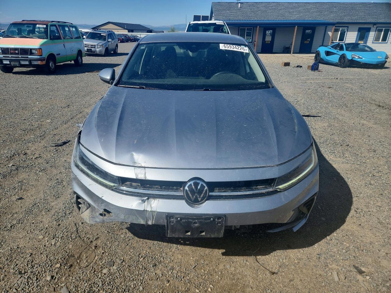 2025 Volkswagen Jetta S Silver vin: 3VW5X7BU8SM091882