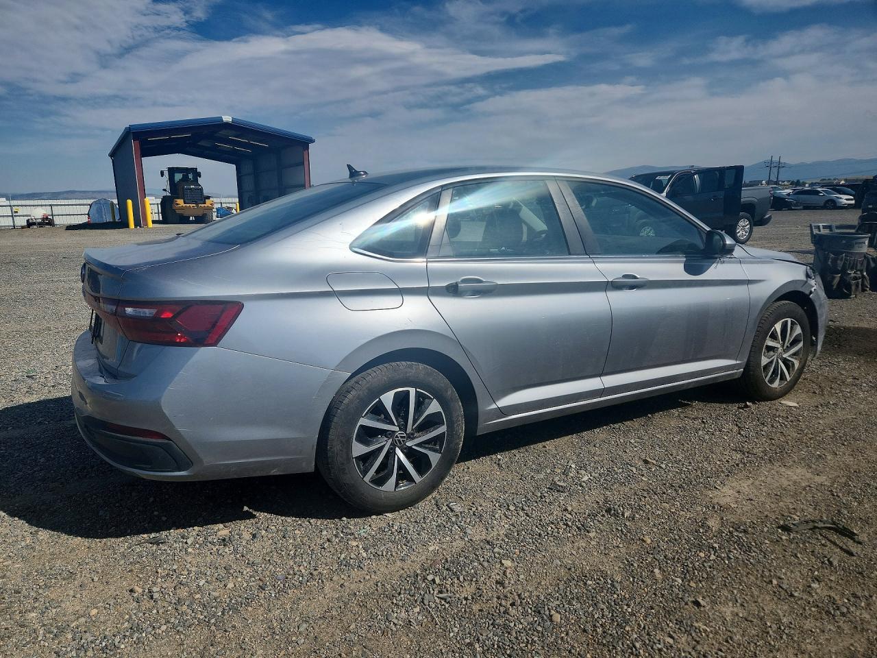 2025 Volkswagen Jetta S Silver vin: 3VW5X7BU8SM091882