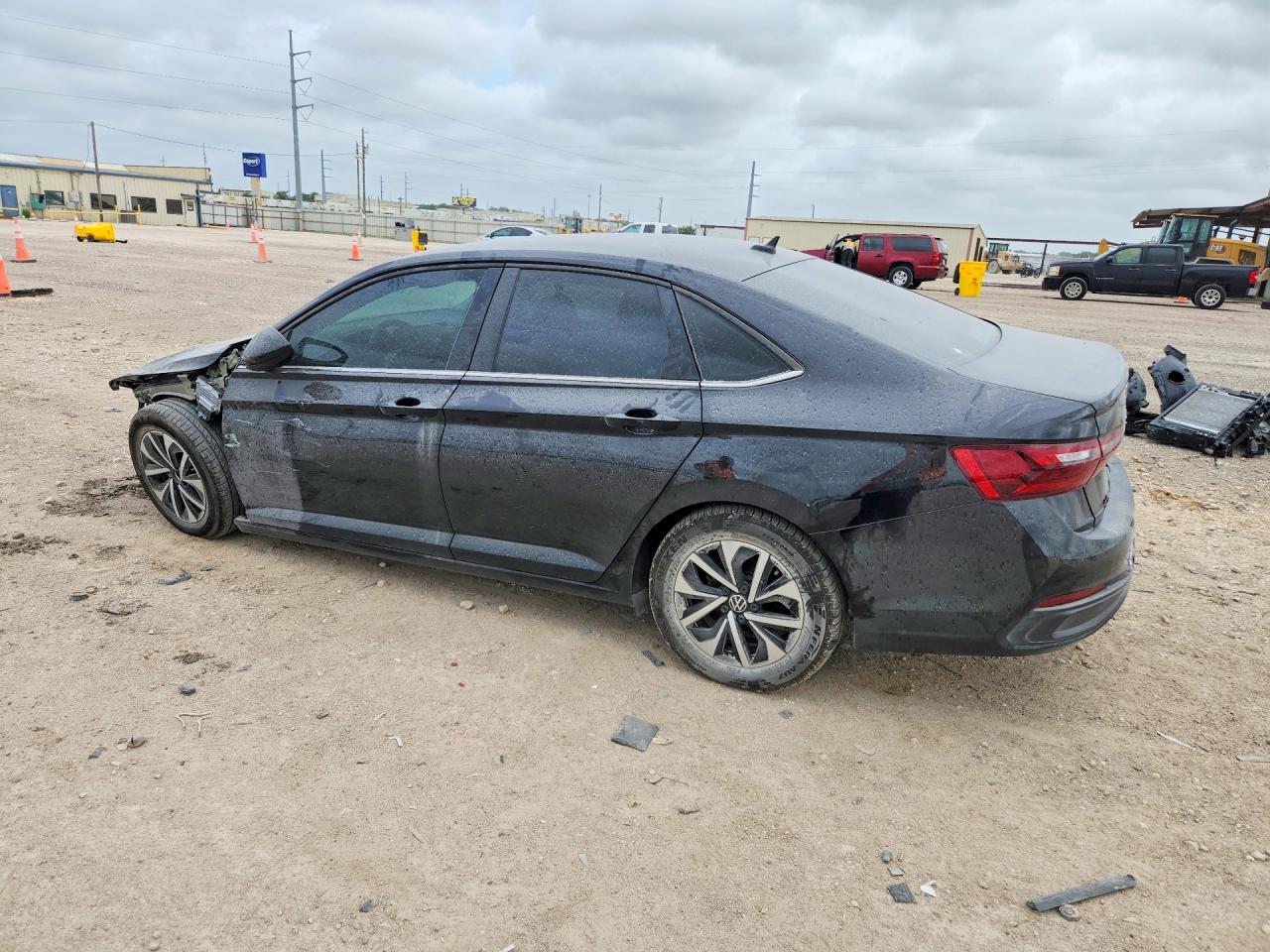 2025 Volkswagen Jetta S Black vin: 3VW5X7BU9SM069602